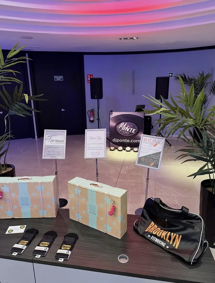 Evento de empresa con DJ Ponte en A Coruña — cartel djponte.com